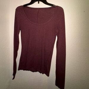 Lululemon Purple Long Sleeve Love Shirt